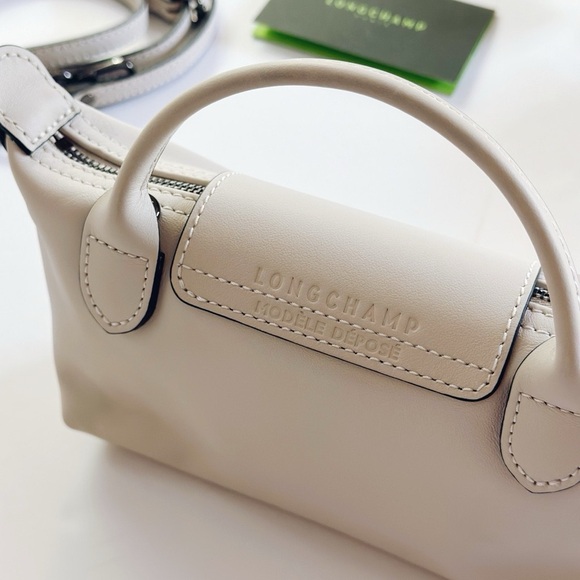 Longchamp Extra Small Le Pliage Xtra Leather Clutch Paper - Picture 5 of 15